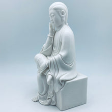 將圖片載入圖庫檢視器 White Porcelain Contemplative Quan Yin
