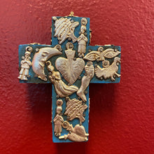 Load image into Gallery viewer, Hand Carved Milagro Cross
