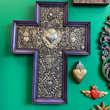 Load image into Gallery viewer, Huge 36” Hand Carved Milagro Cross
