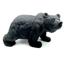 将图片加载到图库查看器，Hand Carved Obsidian Bear
