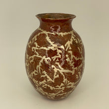 Load image into Gallery viewer, XL/LG/MD/SM Copper with inlay Vase from Santa Clara Del Cobre
