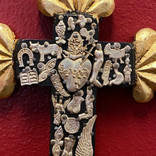 Load image into Gallery viewer, Hand Carved Milagro Cross
