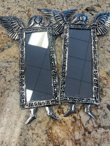 Tall Tin Figure Mirrors