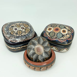 Tonala Burnished Pottery Boxes