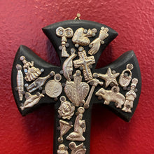 Load image into Gallery viewer, Hand Carved Milagro Cross
