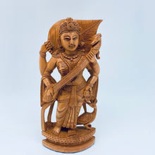 将图片加载到图库查看器，Vintage Kadam Wood Statues
