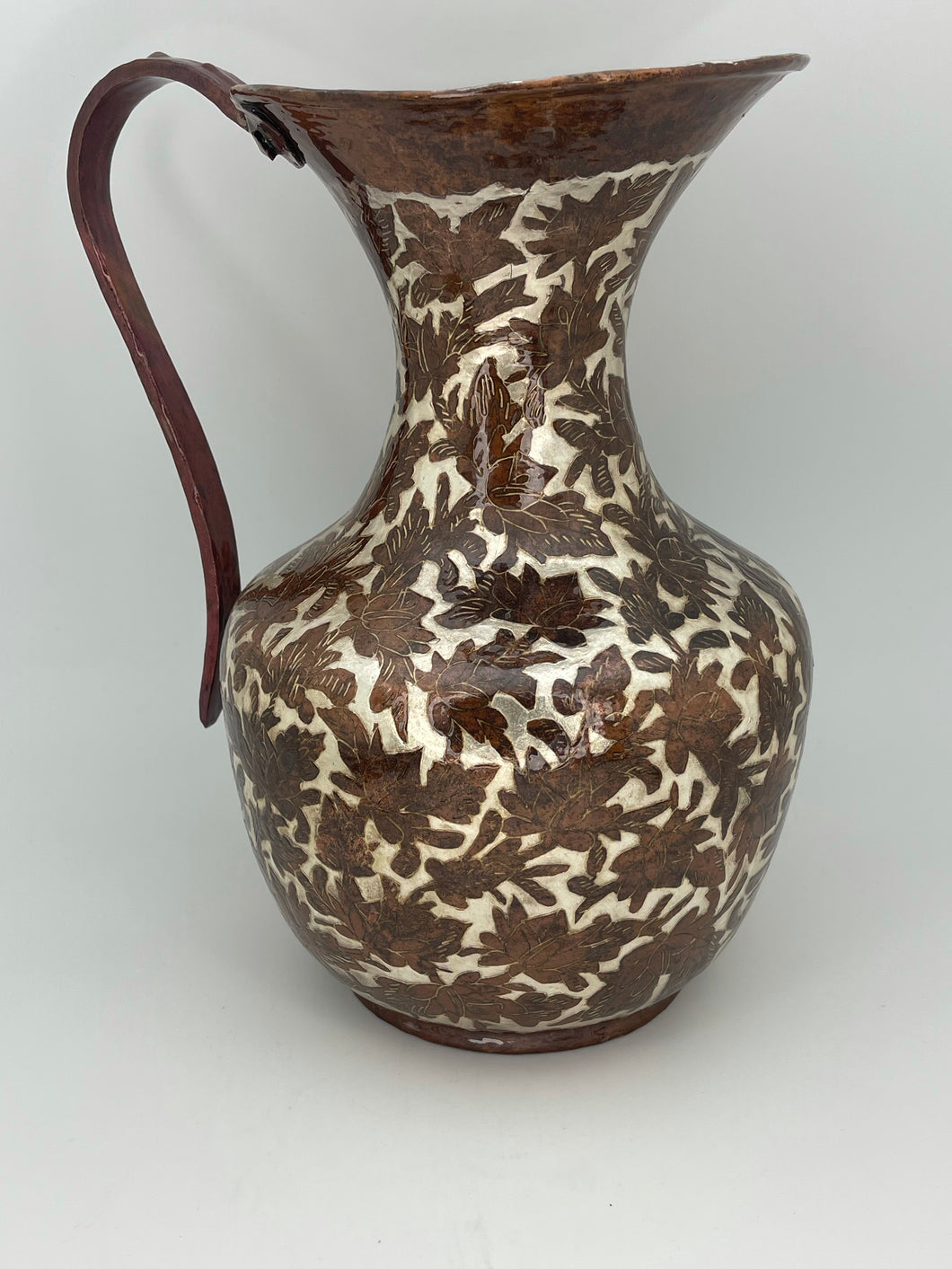 Large Copper Picture/Vase from Santa Clara Del Cobre