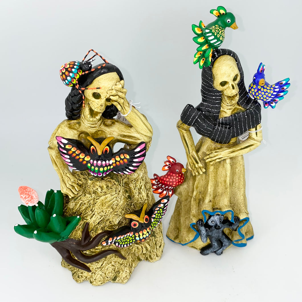 Conception Aguilar Skeleton Figures, Oaxaca