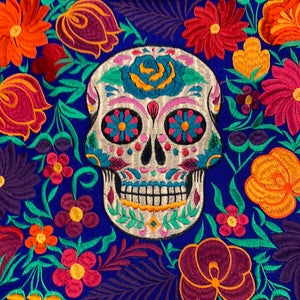 Totes from Guatemala - DOD Sugar Skull