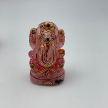 Charger l&#39;image dans la galerie, Rose Quartz Ganesh Figures
