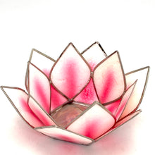 Load image into Gallery viewer, Capiz Shell Lotus 4” Tealights

