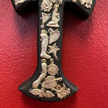 Load image into Gallery viewer, Hand Carved Milagro Cross
