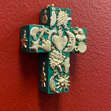 Load image into Gallery viewer, Hand Carved Milagro Cross
